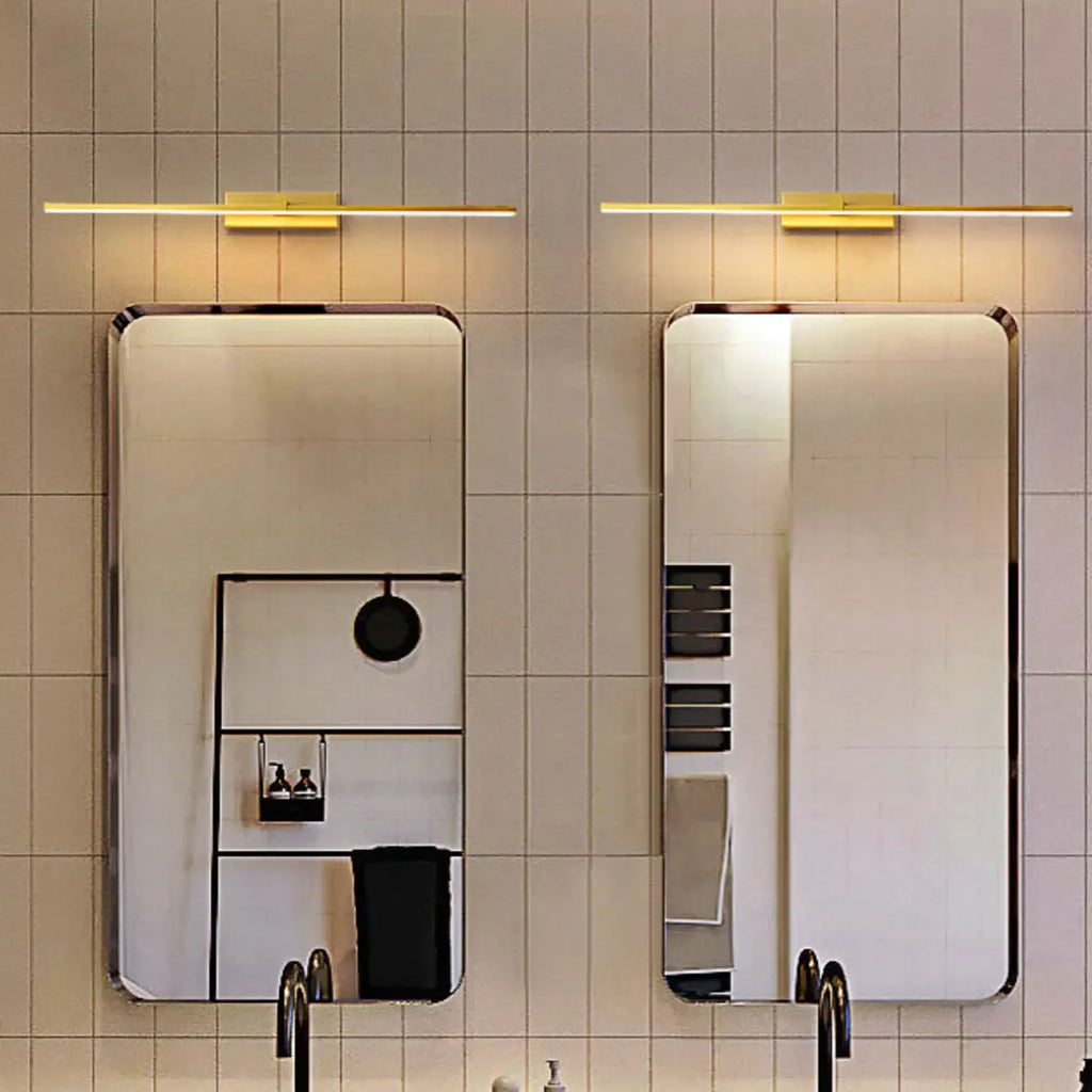 Modern Metal Linear LED Vanity Light with Third Gear Dimming