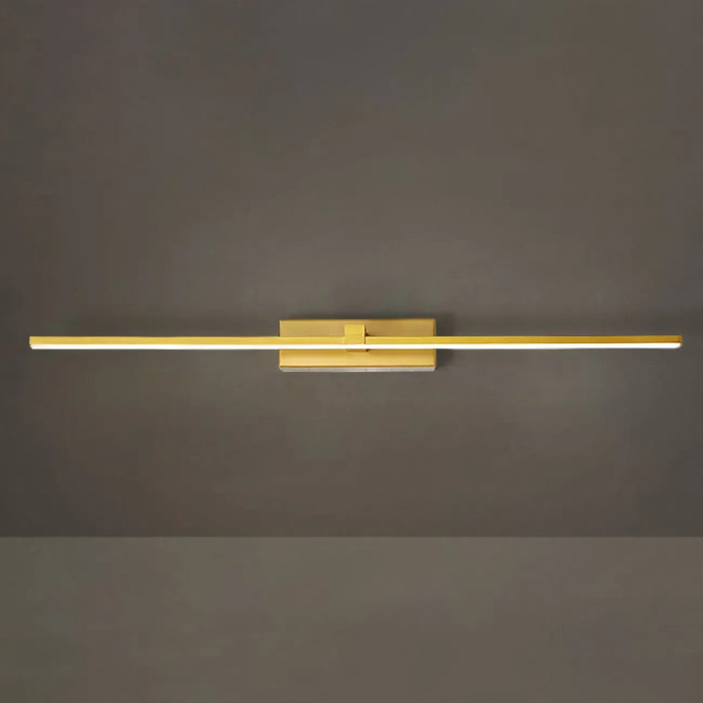 Modern Metal Linear LED Vanity Light with Third Gear Dimming