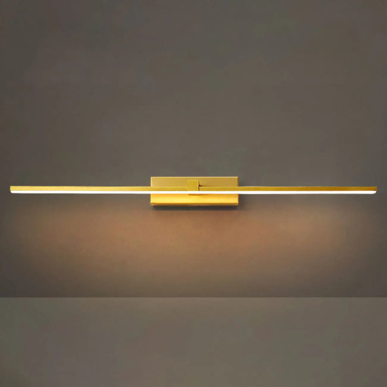Modern Metal Linear LED Vanity Light with Third Gear Dimming