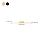 Modern Metal Linear LED Vanity Light with Third Gear Dimming