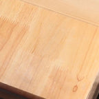 Classic Wood White Carved 2-Drawer Nightstand