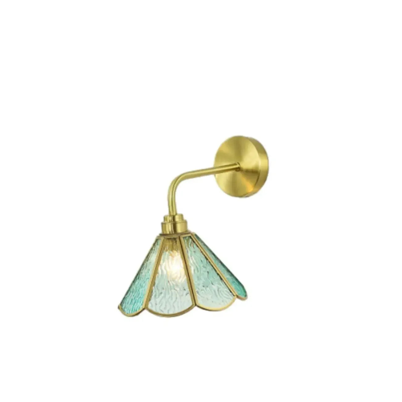 10 to 14 Inch Vintage Copper Wall Sconce for Indoor Decor