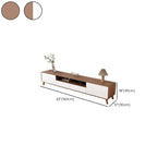 Modern wooden TV cabinet with storage