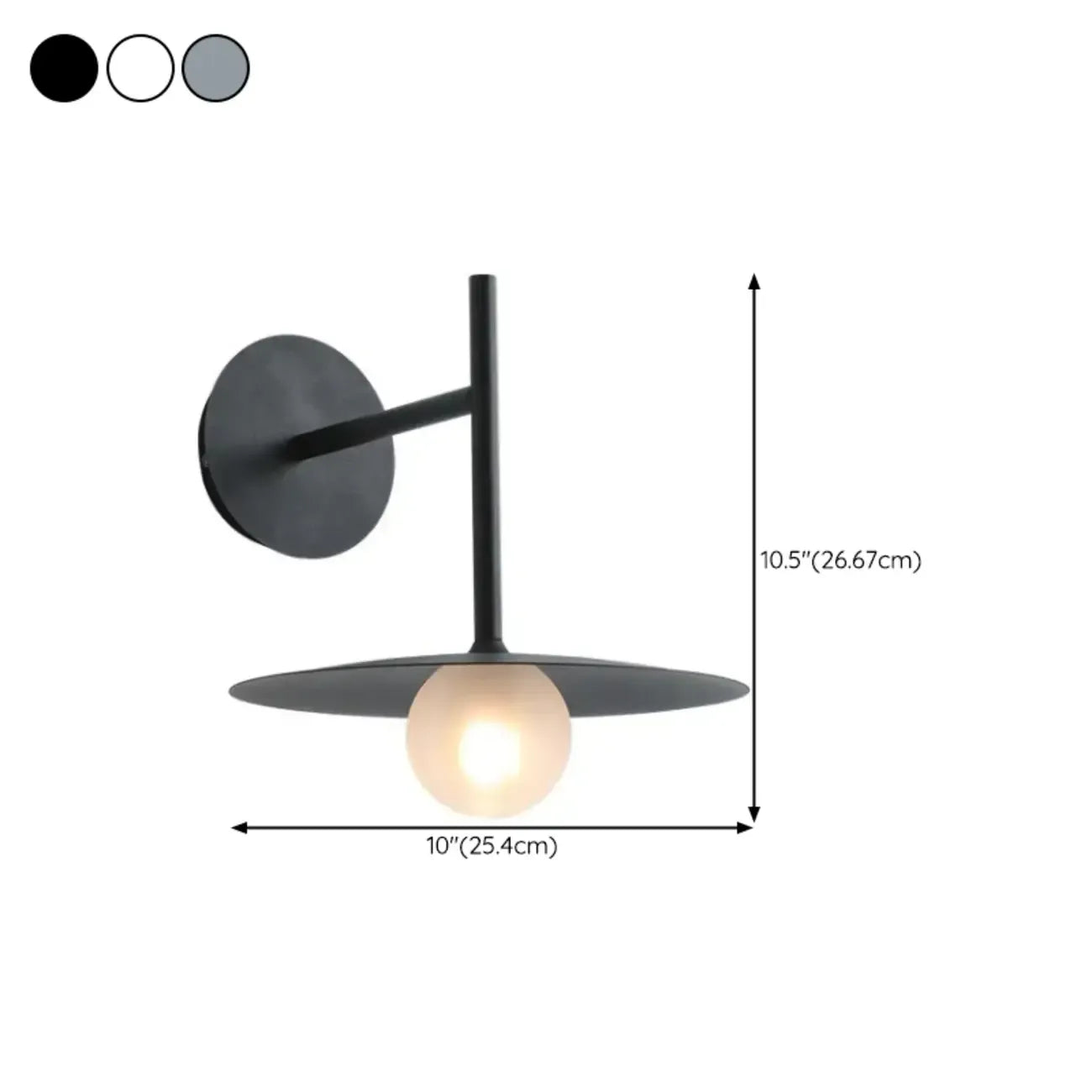 Industrial Metal Black G9 Wall Sconce for Living Room Lighting