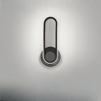 Minimalist LED Wall Sconce with Metal Finish for Bedroom