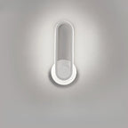Minimalist LED Wall Sconce with Metal Finish for Bedroom