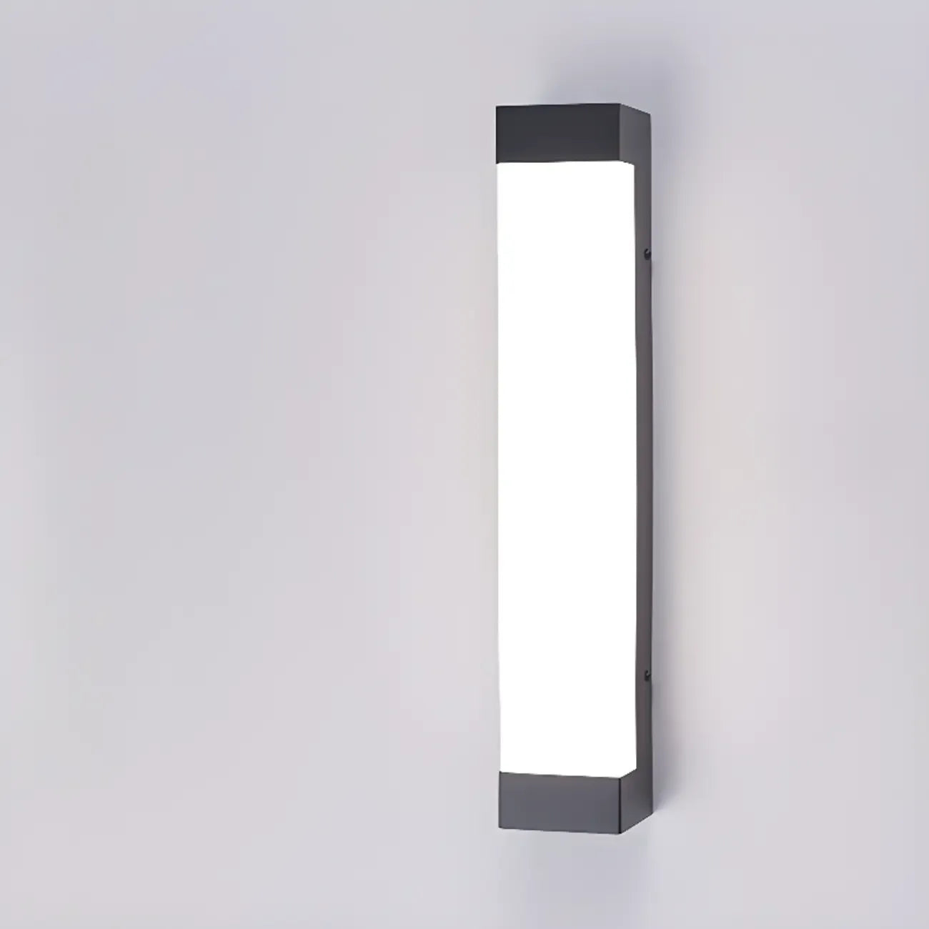 Modern Metal Rectangle Outdoor LED Wall Light