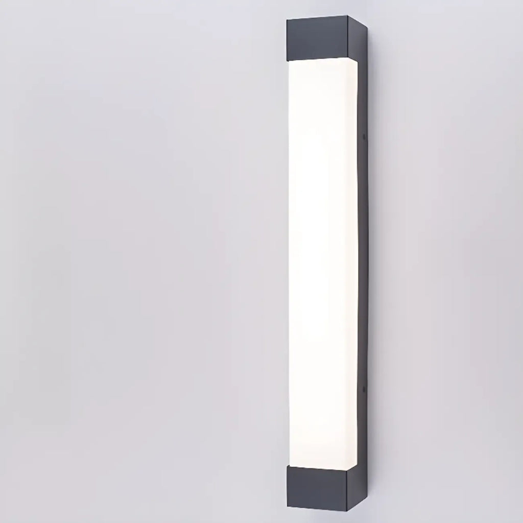 Modern Metal Rectangle Outdoor LED Wall Light