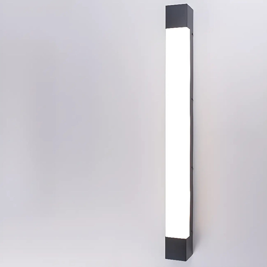 Modern Metal Rectangle Outdoor LED Wall Light