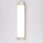 Modern Metal Rectangle Outdoor LED Wall Light