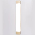 Modern Metal Rectangle Outdoor LED Wall Light