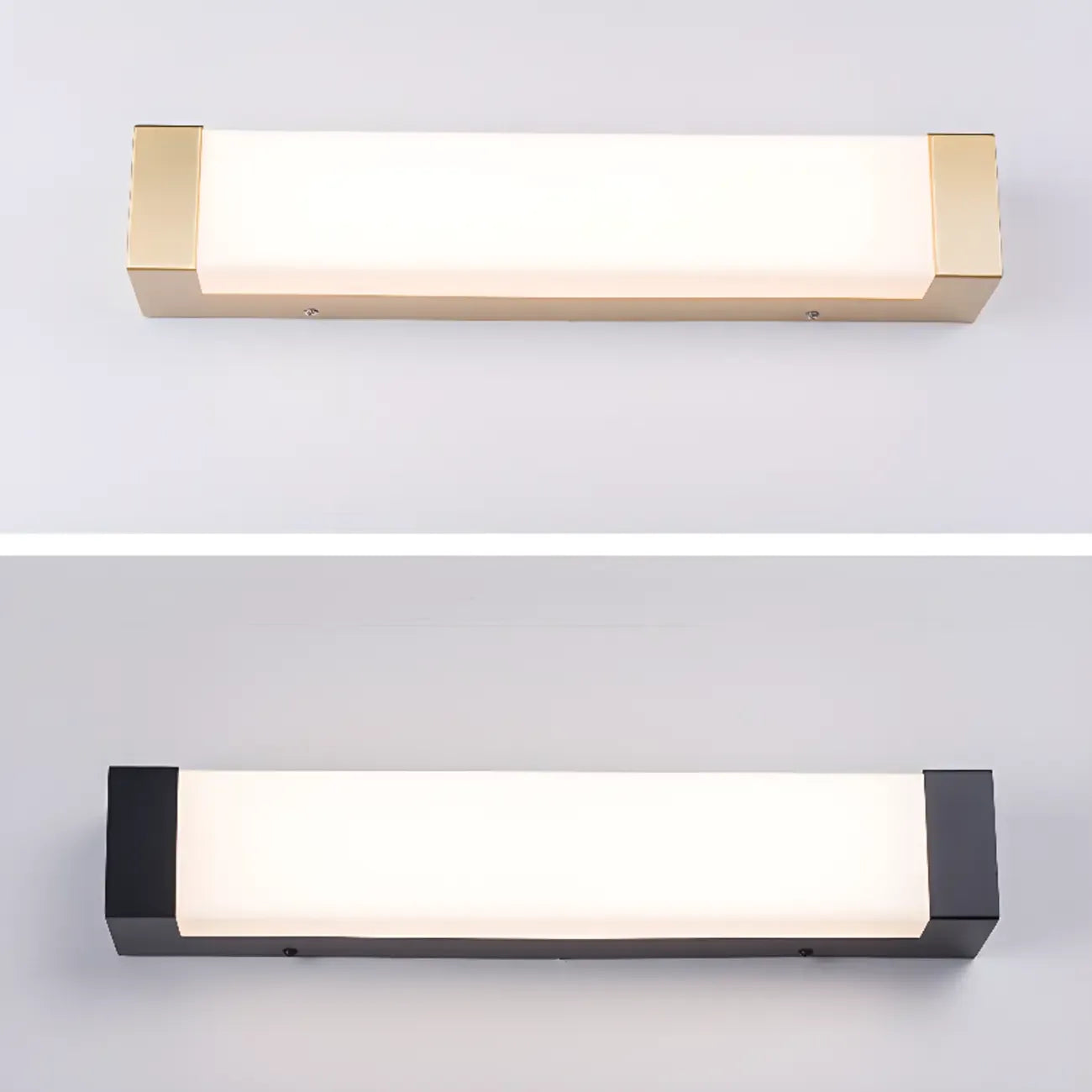 Modern Metal Rectangle Outdoor LED Wall Light