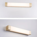Modern Metal Rectangle Outdoor LED Wall Light