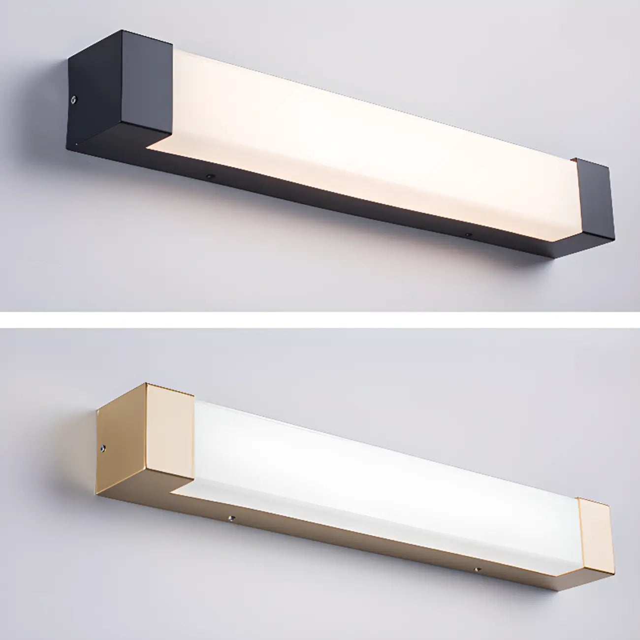 Modern Metal Rectangle Outdoor LED Wall Light
