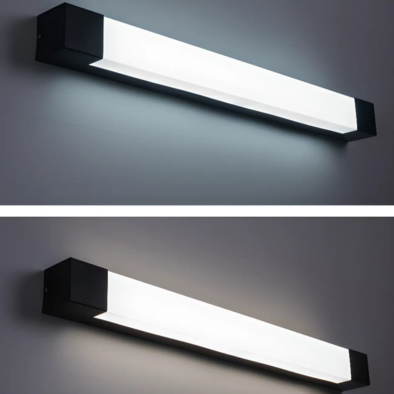 Modern Metal Rectangle Outdoor LED Wall Light