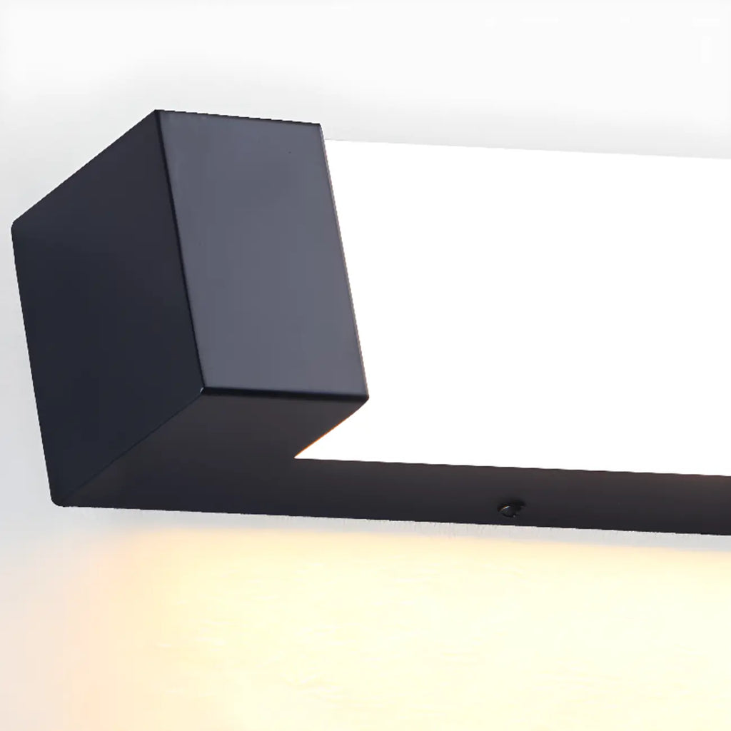 Modern Metal Rectangle Outdoor LED Wall Light