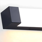 Modern Metal Rectangle Outdoor LED Wall Light