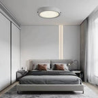 2.5 Circle Warm Flush Mount Ceiling Light for Living Room Decor