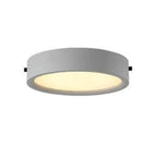 2.5 Circle Warm Flush Mount Ceiling Light for Living Room Decor