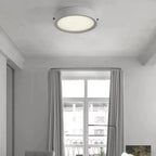 2.5 Circle Warm Flush Mount Ceiling Light for Living Room Decor