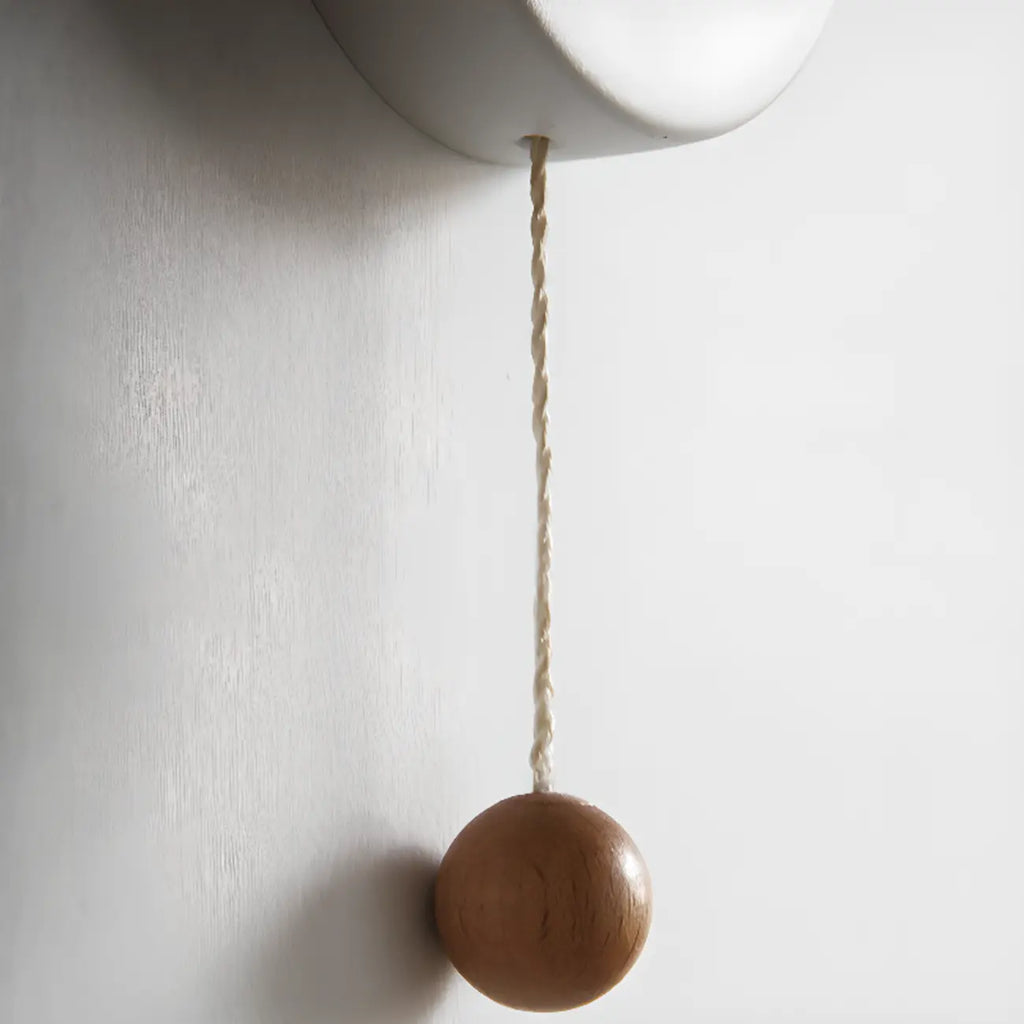 Modern Dome Vanity Light Pull Chain for Bathroom Mirror