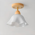 5 to 9 Inch Natural Finish Ceiling Light for Home Decor