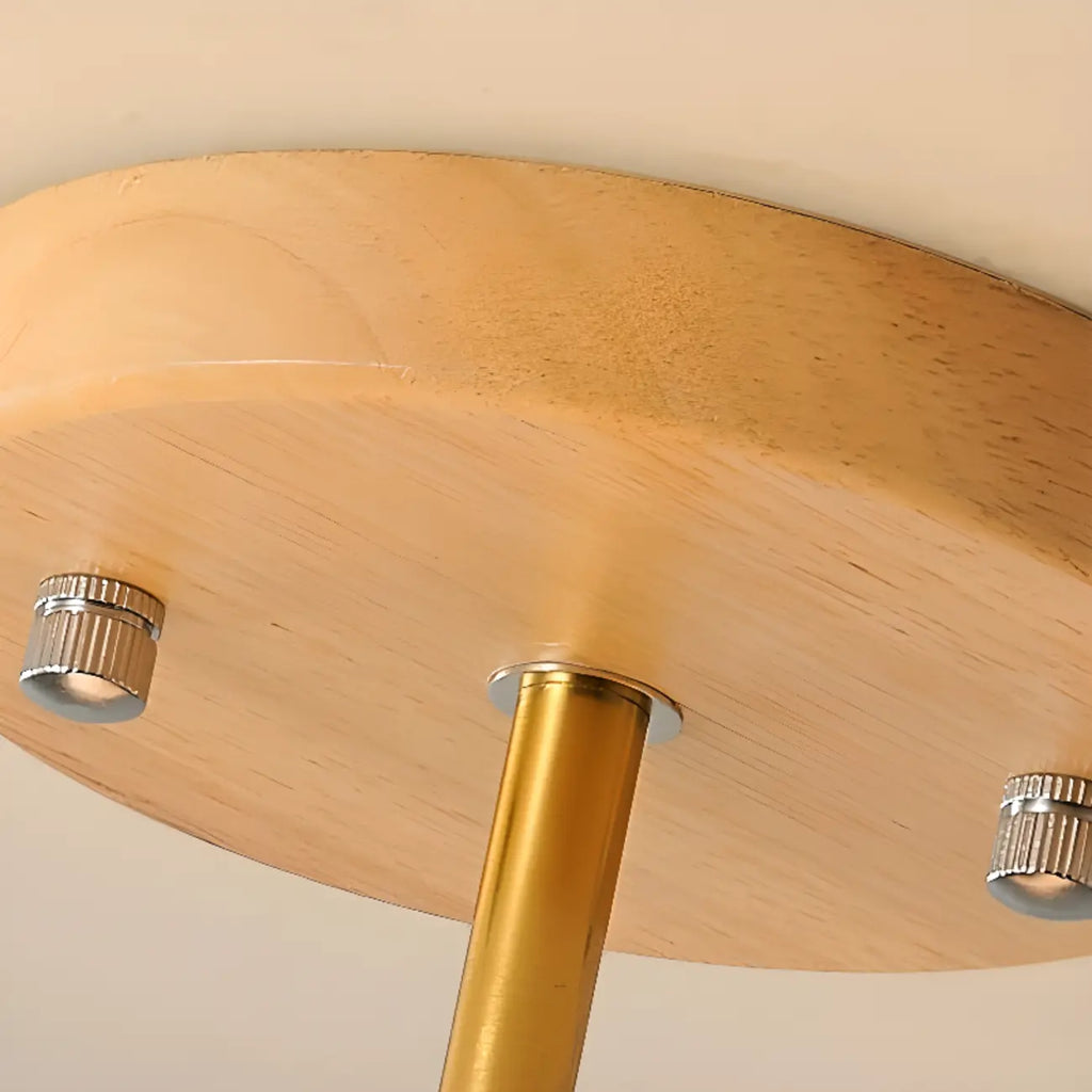 5 to 9 Inch Natural Finish Ceiling Light for Home Decor