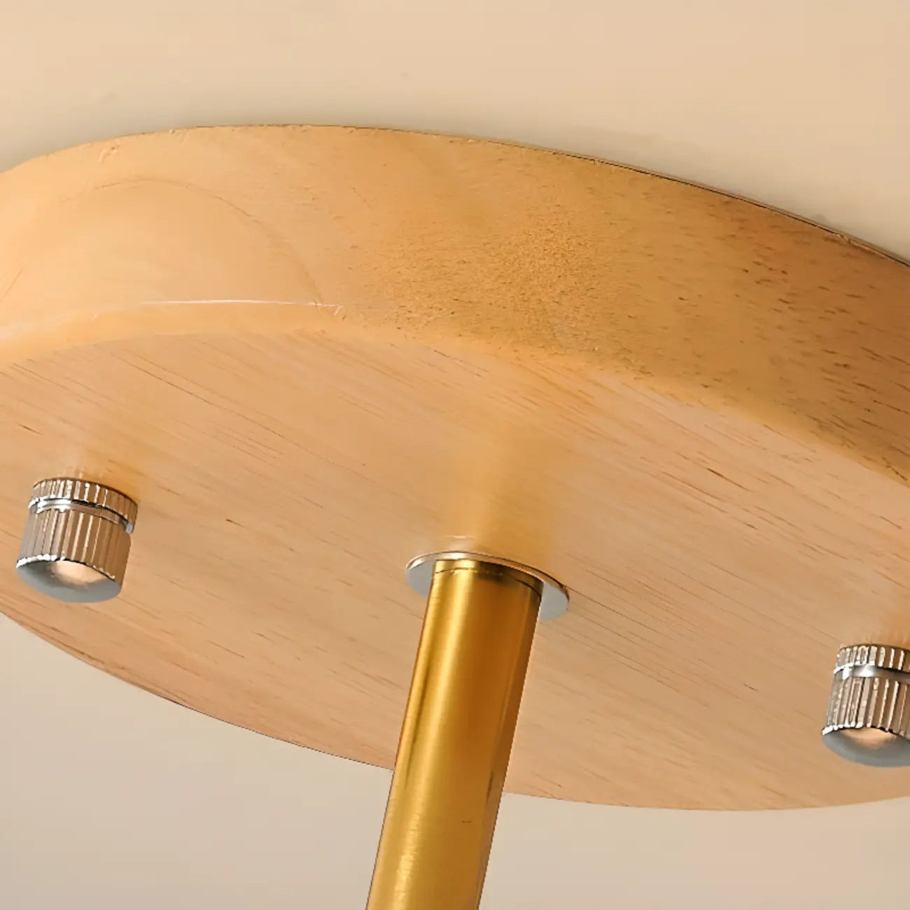 5 to 9 Inch Natural Finish Ceiling Light for Home Decor