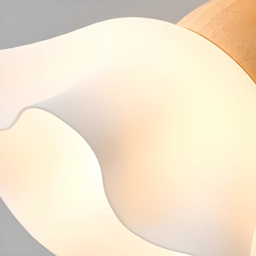 5 to 9 Inch Natural Finish Ceiling Light for Home Decor