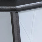 Modern Metal Geometric Frosted Glass LED Outdoor Wall Light