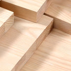 Modern Leather Top Wood 2-Drawer Nightstand