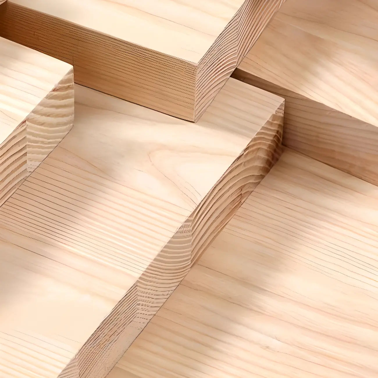 Modern Leather Top Wood 2-Drawer Nightstand