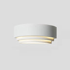 3 Tiers Wall Sconce with Concrete Shade for Outdoor Use