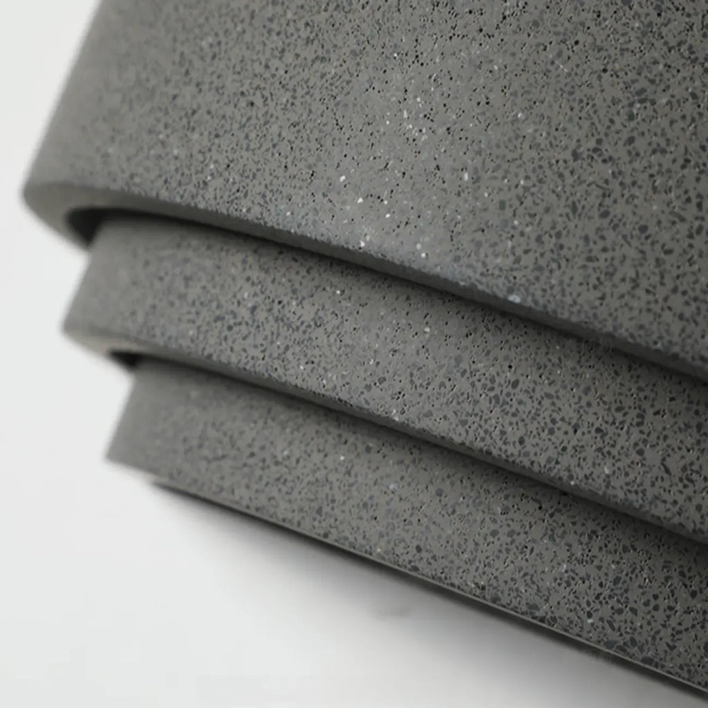 3 Tiers Wall Sconce with Concrete Shade for Outdoor Use