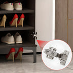 Sleek Milk Cocoa Wood Shoe Cabinet with Display Top