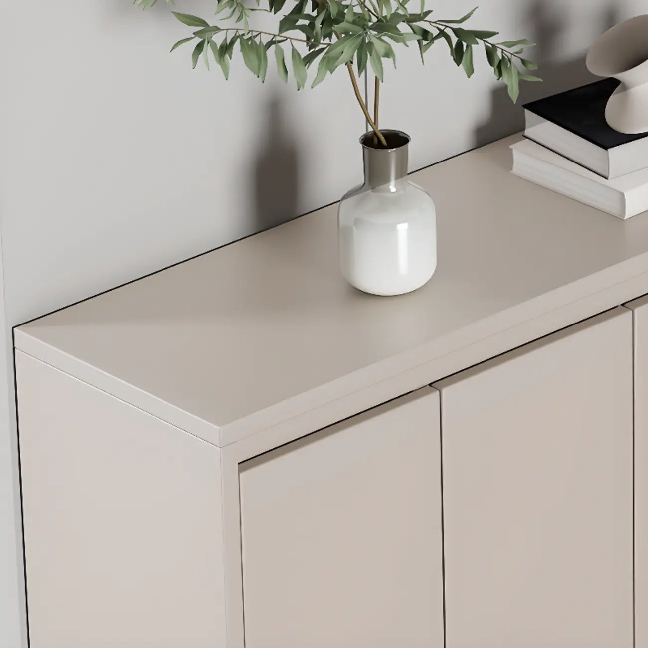 Modern Wood Shoe Rack with Drawers for Entryway
