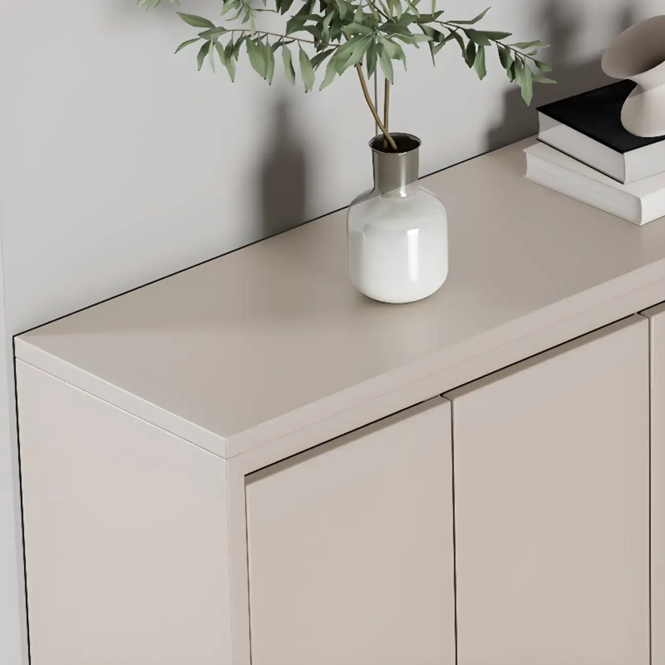 Modern Wood Shoe Rack with Drawers for Entryway