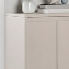 Modern Wood Shoe Rack with Drawers for Entryway