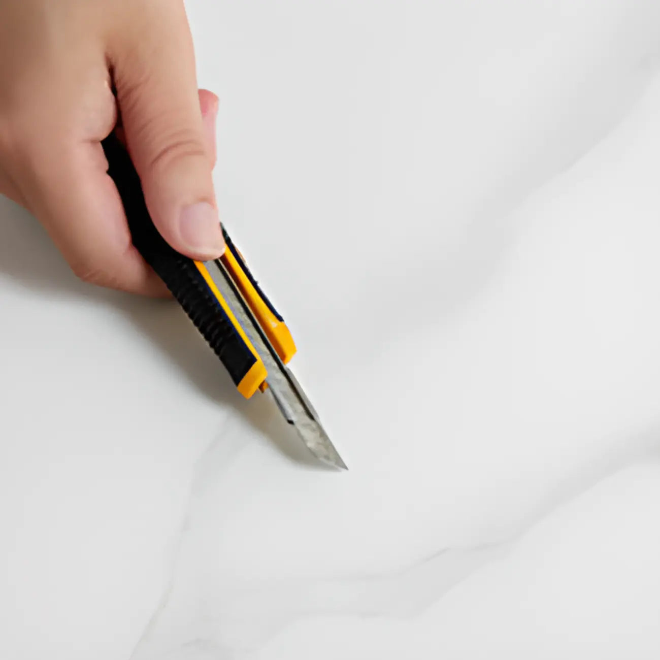 Trendy Narrow Stone Countertop 2 Tiers Drawer Nightstand