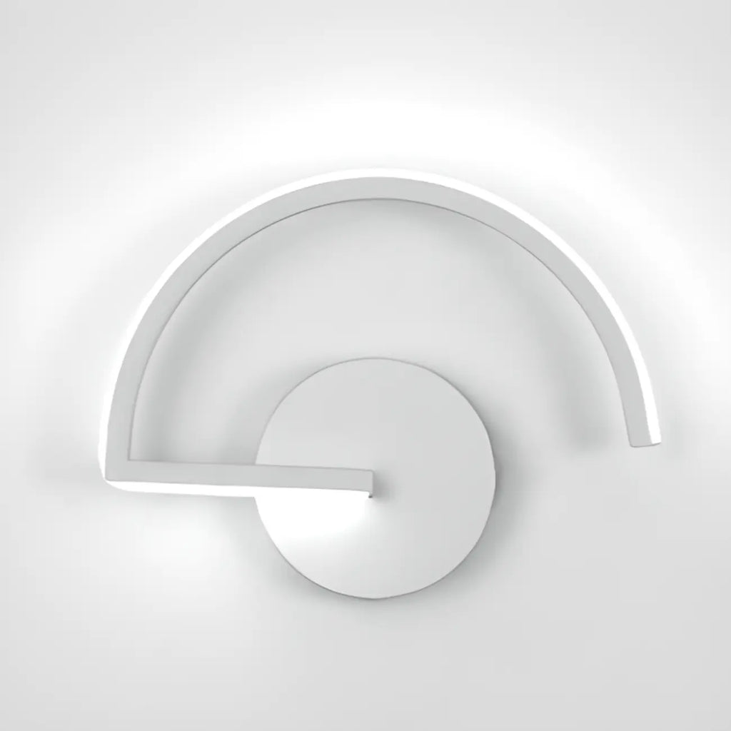 Indoor Minimalist Black LED Wall Sconce with Linear Fixture