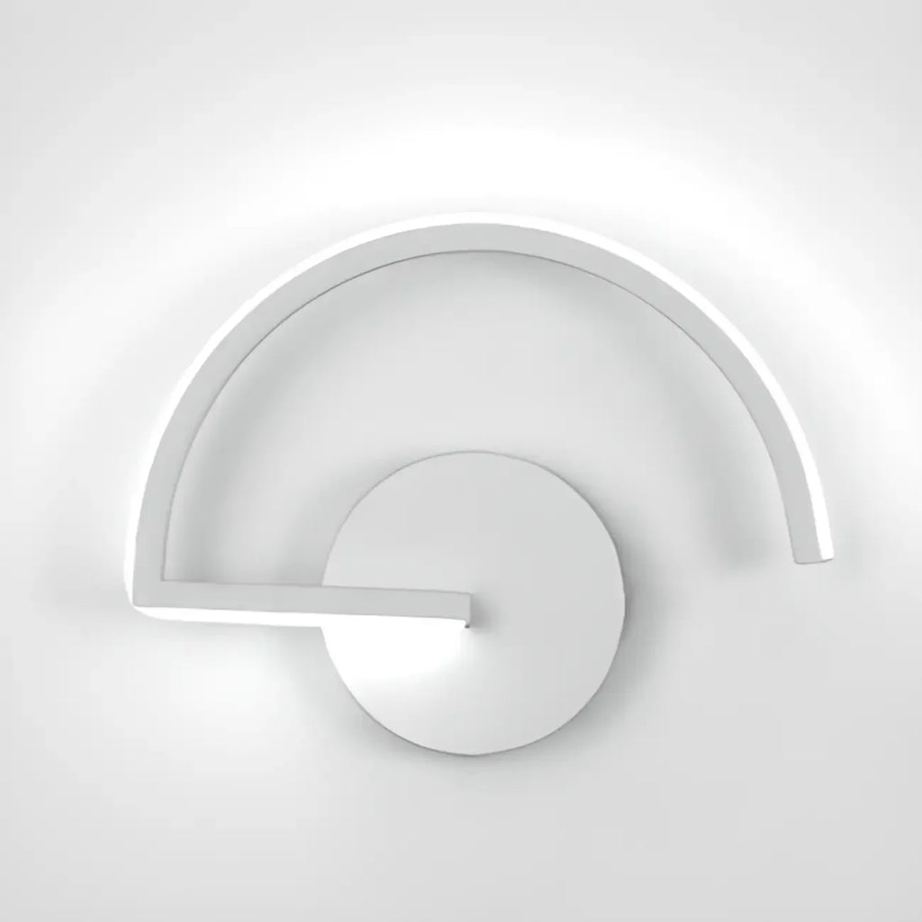 Indoor Minimalist Black LED Wall Sconce with Linear Fixture