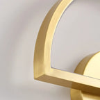 Indoor Minimalist Black LED Wall Sconce with Linear Fixture