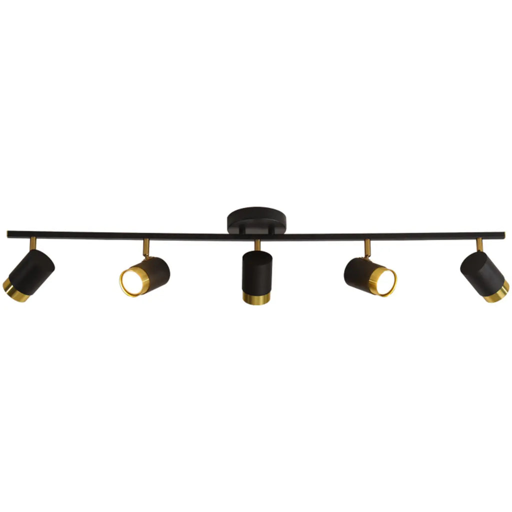 4-Light Modern Dimmable LED Track Lighting with Adjustable Head