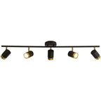 4-Light Modern Dimmable LED Track Lighting with Adjustable Head