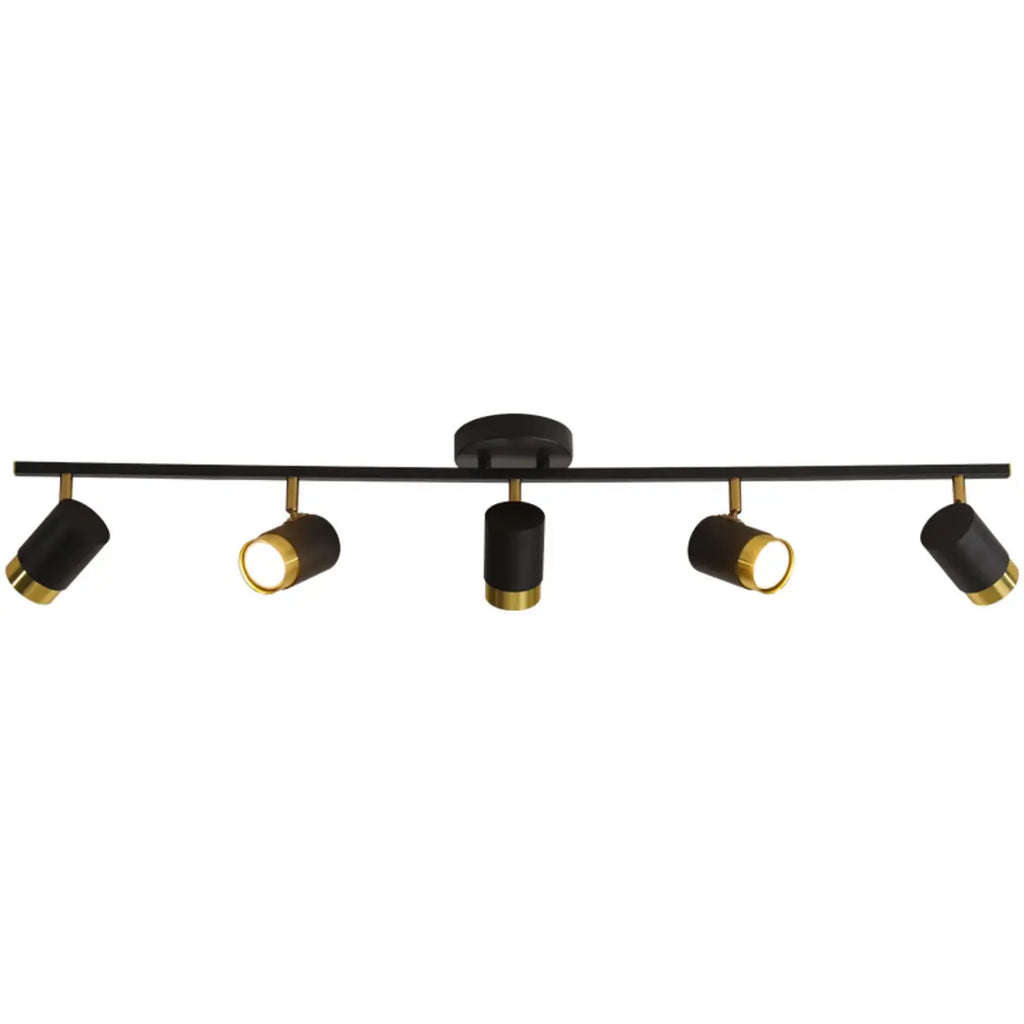 4-Light Modern Dimmable LED Track Lighting with Adjustable Head