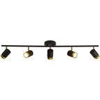 4-Light Modern Dimmable LED Track Lighting with Adjustable Head