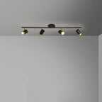 4-Light Modern Dimmable LED Track Lighting with Adjustable Head