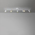 4-Light Modern Dimmable LED Track Lighting with Adjustable Head