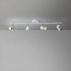 4-Light Modern Dimmable LED Track Lighting with Adjustable Head