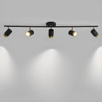 4-Light Modern Dimmable LED Track Lighting with Adjustable Head